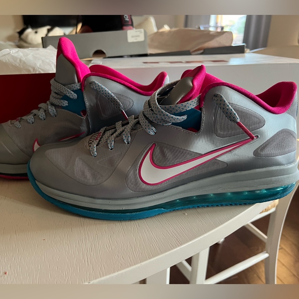 Nike Lebron 9 Low Fireberry